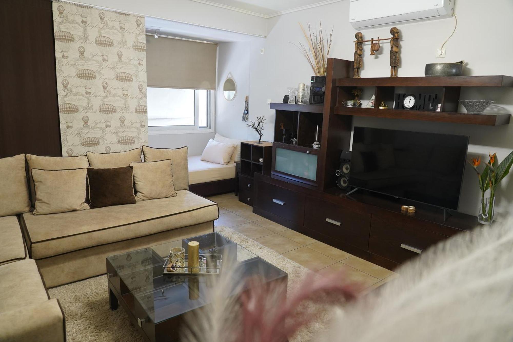 Hill View Apartment Near Acropolis Афины Экстерьер фото